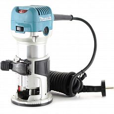 Фрезер кромочный RT0700CX2 Makita 710Вт/1,8кг/цанга-6-8мм/подошвы,направляющая/сумка