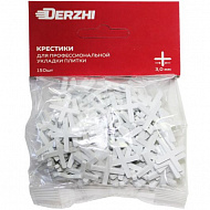 Крестики для кафеля Derzhi, пластик, 3,0 мм, 150 шт