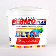 Краска PERMOPLAST Ультра для внутренних и внешних работ 20 кг