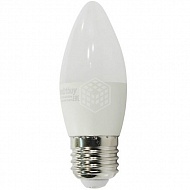 Лампа светодиодная Smartbuy, свеча, C37, Е27, 5 Вт, 4000К