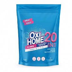 Пятновыводитель универсальный CLERO OXI HOME 20 в 1, 1000 г (дойпак) (1/6) COH201