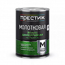 Эмаль с молотковым эффектом Престиж, серебристо-красная, 5 кг