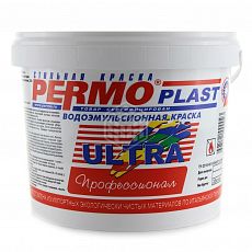 Фото Краска PERMOPLAST Ультра для внутренних и внешних работ 3,5 кг