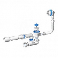 Сифон для ванны Ани пласт E255, 1 1/2"