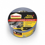 ХозЛента Момент Армированная, серебристая, 10 м