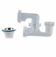 Сифон Ани пласт E210 для душевого поддона 1 1/2"х40 мм