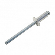 Заклепки Derzhi алюминиевые, 4х10 мм, 50 шт