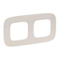 Рамка Legrand Valena ALLURE, 2 места, слоновая кость, 754312 Рамка Legrand Valena ALLURE, 2 места, слоновая кость, 754312