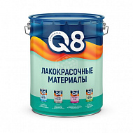 Краска фасадная Formula Q8, белоснежная, 25 кг