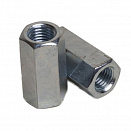 Гайка соединительная М5, 100 шт