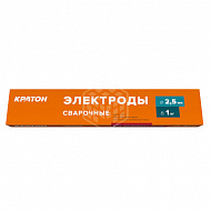 Электрод для дуговой сварки Кратон УОНИ-13/55, 2,5 мм, 1 кг, 1 19 01 024 