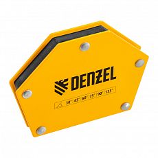 Фиксатор Denzel магнитный для сварочных работ 50 LB усилие 23кг 30х45х60х75х90х135 град (1/1) 97554