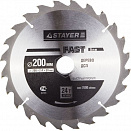 Диск пильный Stayer Master Fast-Line по дереву 200*30 мм 24Т
