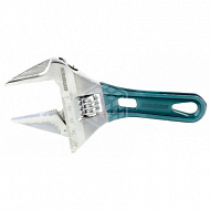 Ключ разводной Gross, укороченная ручка, 160 мм, CrV, 15566 