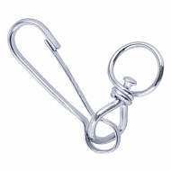 Карабин тип А, с вертлюгом, 120 мм, 4 шт 