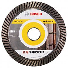 Диск алмазный Bosch  Expert for Universal Turbo 125 x 22,23 x 2,2 x 12 универсальный (1/1)_Z