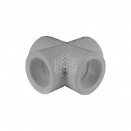 Крестовина полипропиленовая Valfex 10118025Г, 25 мм, 25 шт