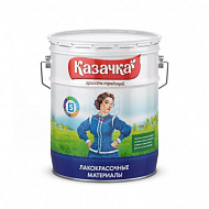 Эмаль Казачка ПФ 115, белая, 10 кг 