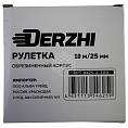 Фото Рулетка DERZHI "Мастер" обрезин корпус 10м/25мм (1/6/48) 8425-2-100 #2