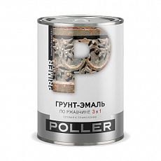 Грунт-эмаль по ржавчине слоновая кость RAL 1014 2 л (1/3)  Poller A.R.T.
