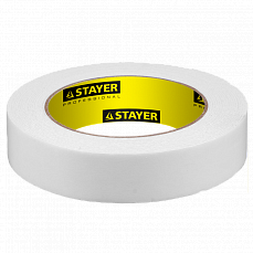 Лента STAYER Professional клейкая двусторон. на вспененной основе 25ммх5м белая (1/72) 12231-25-05_Z