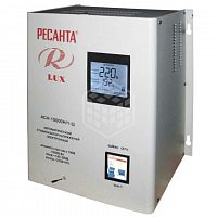 Стабилизатор напряжения Ресанта Lux АСН-10000 Н/1-Ц, настенный Стабилизатор напряжения Ресанта Lux АСН-10000 Н/1-Ц, настенный