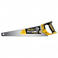 Ножовка по дереву STAYER Cobra 5, 450 мм, 5 tpi, прямой крупный зуб, быстрый рез 
