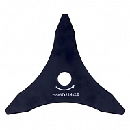 Лезвие (диск) для триммера Derzhi, трехлопастное, 255 мм, 5107-3255