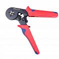 Фото Пресс-клещи Кримпер д/обжима кабельн.наконечников, пласт.кейс+1200наконечн. DERZHI (1/30) 444-1200