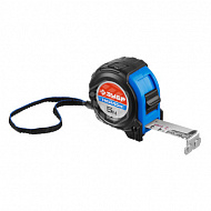 Рулетка Зубр Нейлон, с ударостойким обрезиненным корпусом, 5 м, 25 мм, 34056-05-25 