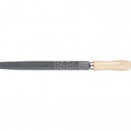 Напильник СИБРТЕХ полукруглый, 150 мм, деревянная ручка, 16323