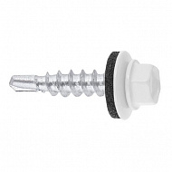 Саморез кровельный FF, 9003 белый, 4,8х35 мм, 250 шт