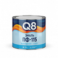 Эмаль Formula Q8 ПФ-115, золотисто-коричневая, 1,8 кг