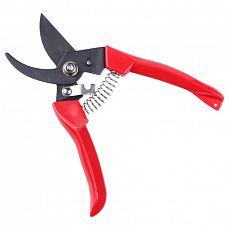 Cекатор с закругленными лезвиями, нержавеющая сталь, пластик. рукоятки, 176мм DERZHI 258113