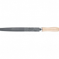 Напильник Сибртех, плоский, 150 мм, деревянная рукоятка, 16223 