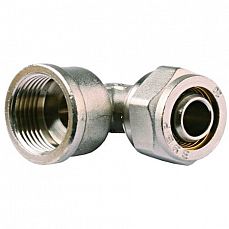 Угольник обжимной 20х1/2 с переходом на внутр. р. Ledeme (5/120) L3302-L20*1/2F_Р