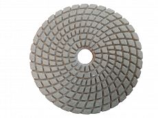 Алмазный гибкий шлифовальный круг "черепашка" 100мм P100 мокрое шлифование DERZHI (1/500) 83508