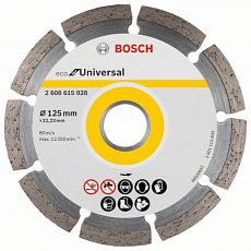 Диск алмазный Bosch ECO Universal сегментный 125х22.23 мм (1/1)