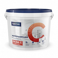 Краска латексная под колеровку Престиж, фасадная, База С, 0,9 кг