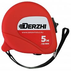 Рулетка DERZHI «Эко» с резиновым покрытием 5м/19мм (1/12/120) 8419-3-005