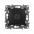 Фото Выключатель трехклавишный, Etika/10 A/250 В/антрацит 672613_Z