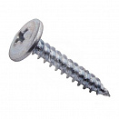 Саморез прессшайба, 4,2х25 острый, б.ц., 5000 шт