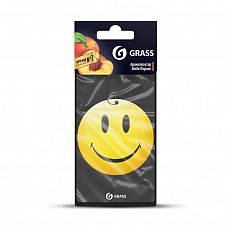 Ароматизатор картонный Grass СМАЙЛ ПЕРСИК (1/50) ST-0398