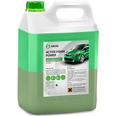 Ср-во для бесконт. мойки активная пена Grass Active Foam Power концентрат 6кг (1/4) 113141