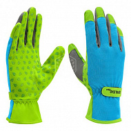 Перчатки Palisad Luxe, садовые, на липучке, силиконовое нанесение, размер 7, 67984
