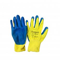 Перчатки Gepro Желто-синие нейлон 33г (12/360)