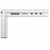 Угольник столярный Stayer HERCULES, жесткий, с усиленным алюминиевым полотном, 250 мм 