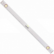 Уровень Sparta, алюминиевый, 3 глазка, 80 см