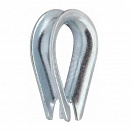 Коуш для стальных канатов, 6 мм, 25 шт 