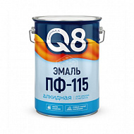 Эмаль Formula Q8 ПФ 115, коричневая, 6 кг